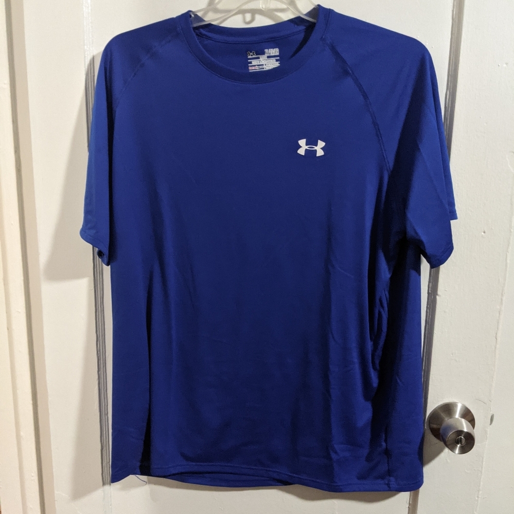 Under Armour Men's Royal Blue Short Sleeve Tee XL